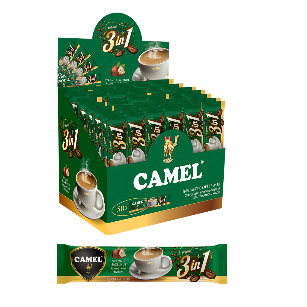 Camel Yoğun Fındıklı 3in1 coffee mix in stick