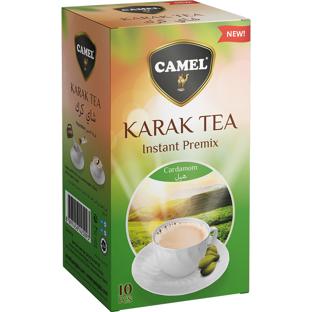 Camel Çay Stick Karak Tea cardamom kutu